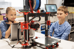 L'impression 3D avec des enfants